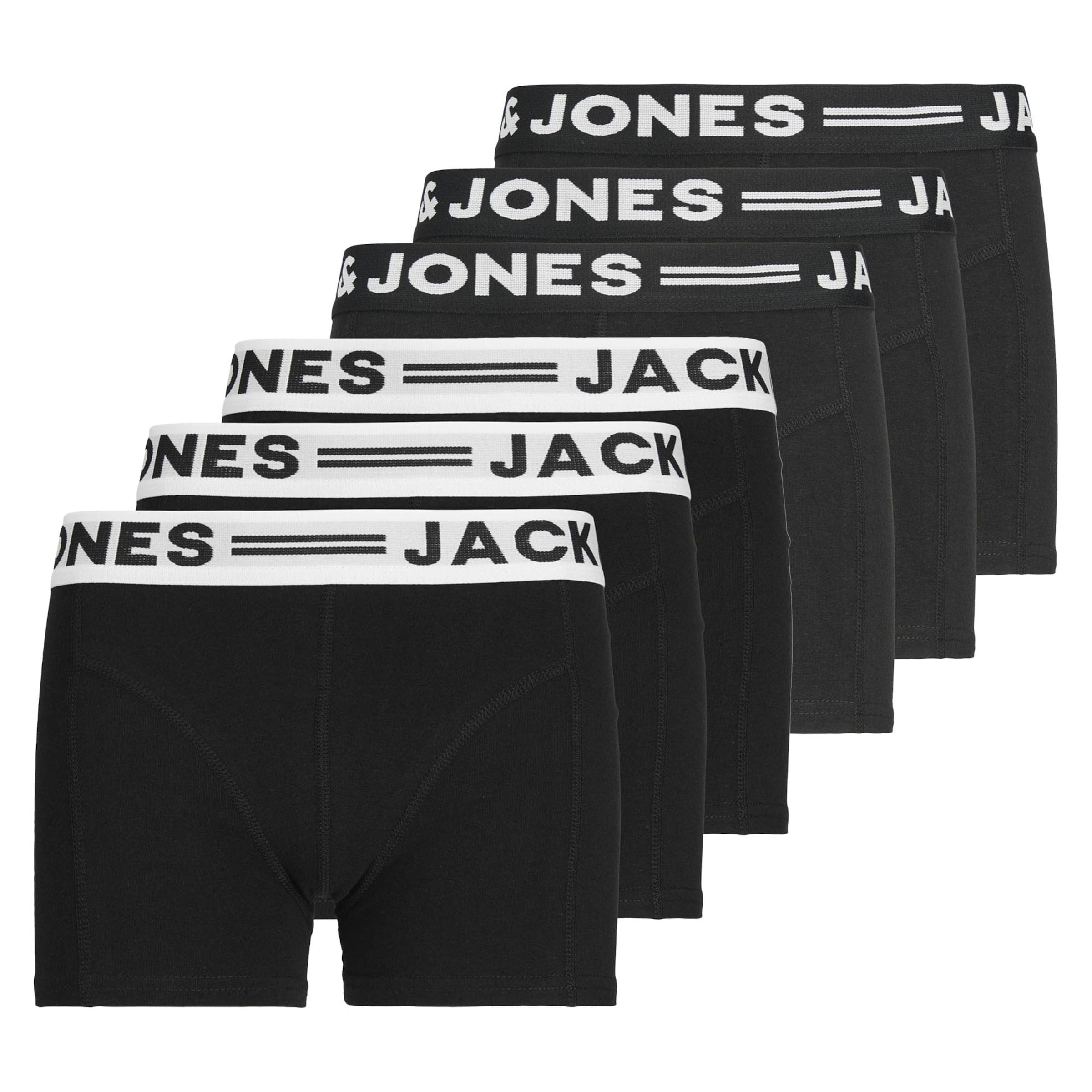 Pantaloncini intimi di Jack & Jones Junior in nero: frontale