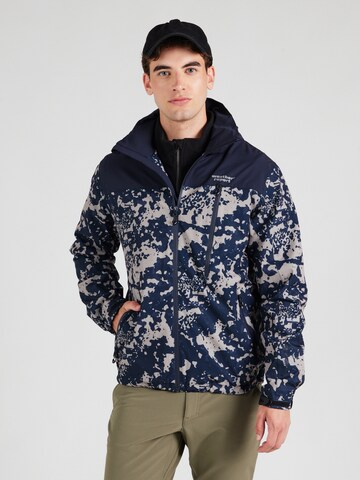 Weather Report Outdoor jacket 'Delton' in Blue: front