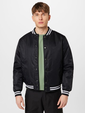 Vintage Industries Between-Season Jacket 'Chapman' in Black: front