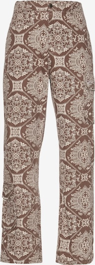 Pantaloni cargo Karl Kani di colore beige chiaro / marrone, Visualizzazione prodotti