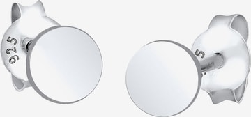 ELLI - Brincos 'Geo' em prata: frente