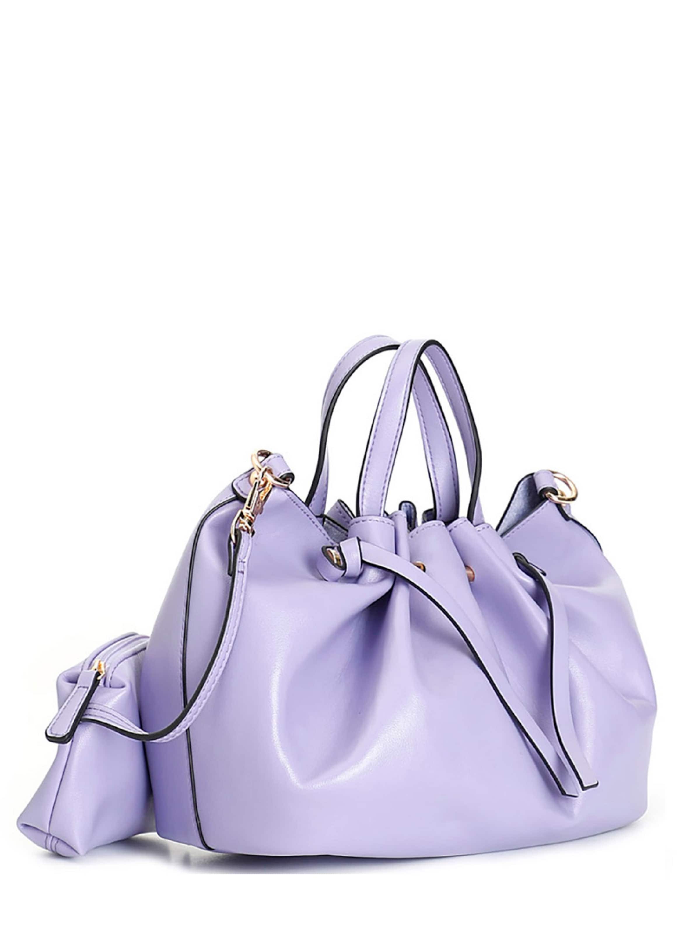 Borsa a sacco di CAFè NOIR in lilla