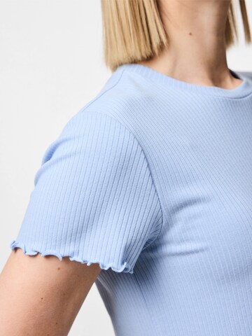 PIECES T-Shirt 'PCNicca' in Blau