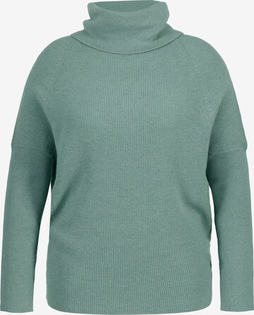 Ulla Popken Sweater in Green: front