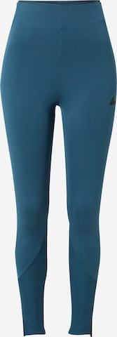 Skinny Pantalon de sport 'Z.N.E.' ADIDAS SPORTSWEAR en bleu : devant