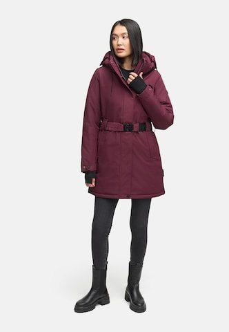 Manteau d’hiver 'Frostkuss 14' NAVAHOO en rouge
