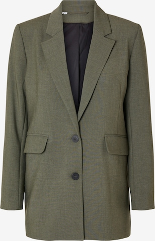 Blazer 'SLFRITA' SELECTED en vert : devant