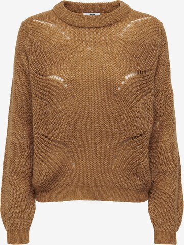 JDY Sweater 'DALIA' in Brown: front