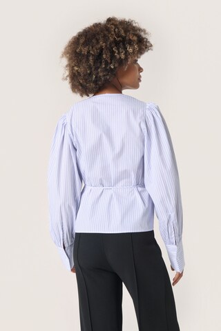 SOAKED IN LUXURY Bluse 'Oriana' in Lila