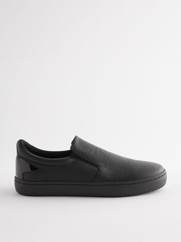 Next Slip on boty – černá