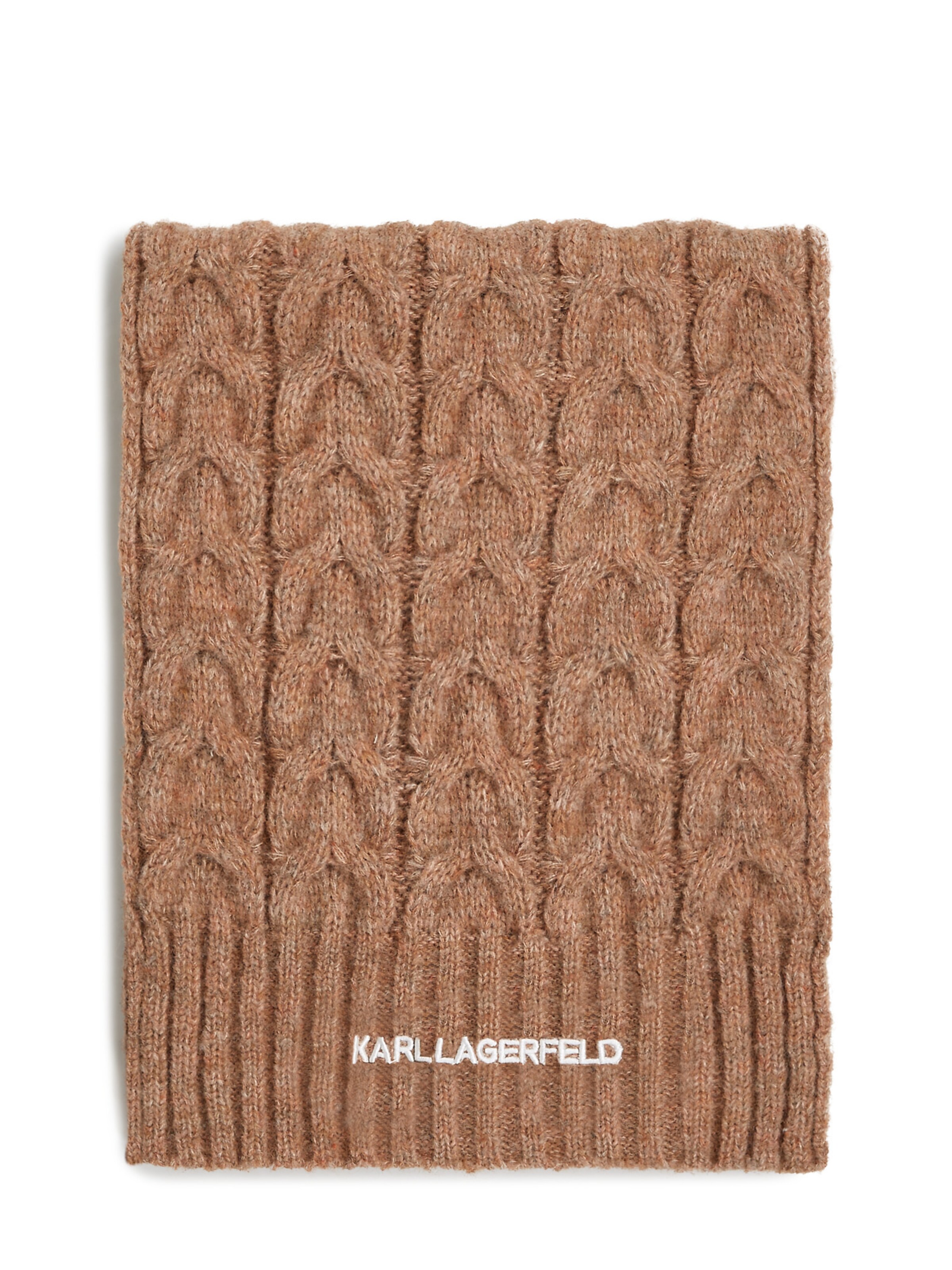 Karl Lagerfeld Шарф в Коричневый