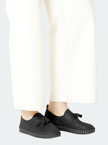 Chaussure basse 'Tulip' ILSE JACOBSEN en noir : devant
