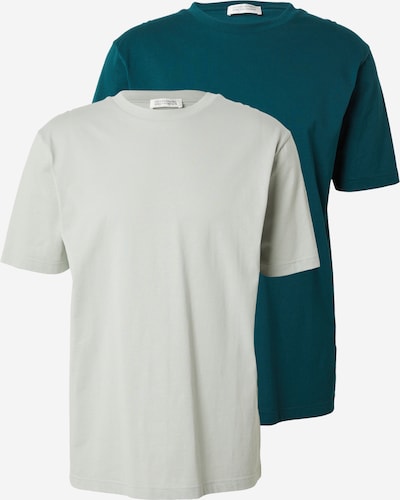 Guido Maria Kretschmer Men T-Shirt 'Pablo' in dunkelblau / hellgrau, Produktansicht