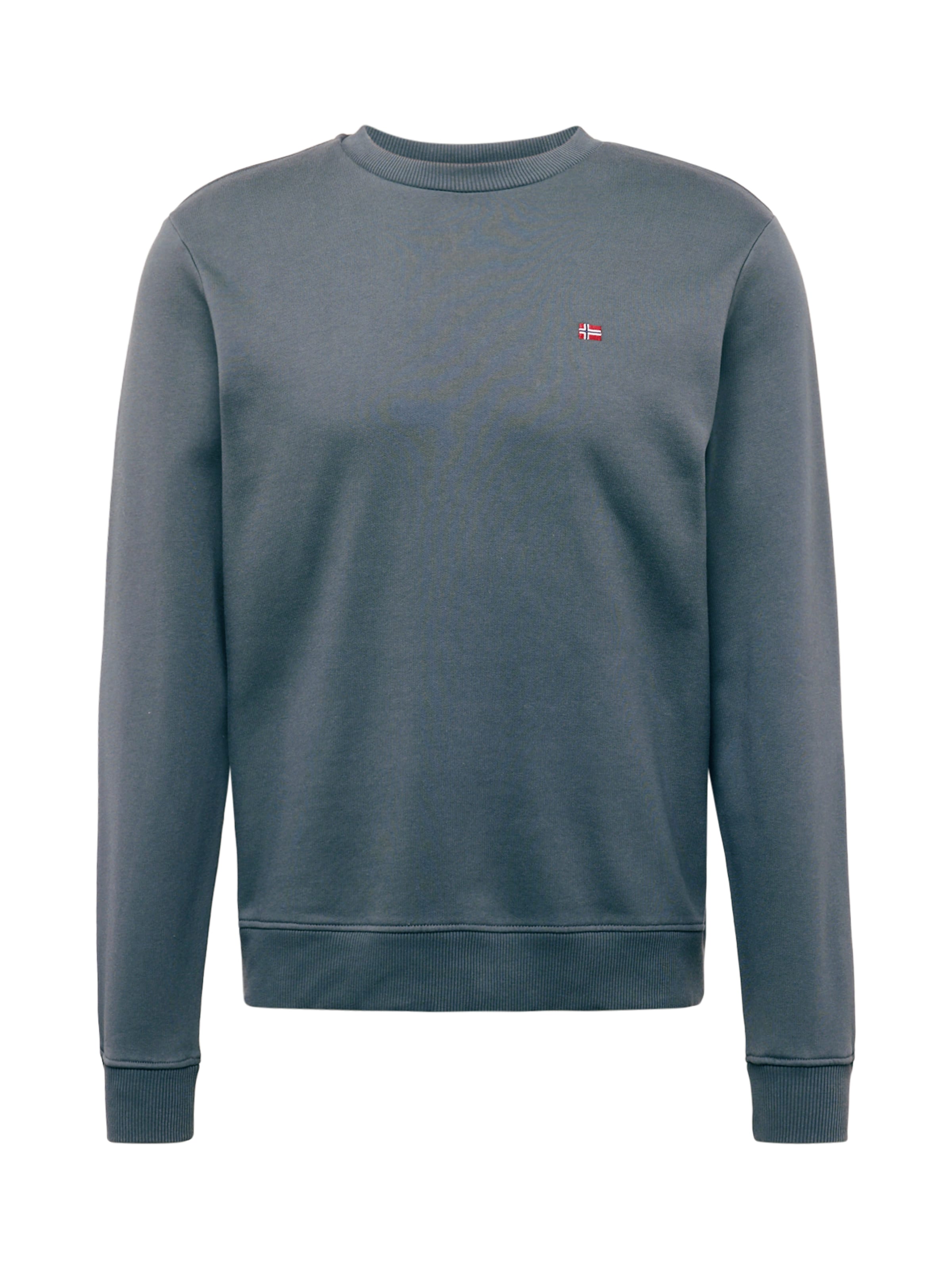 Coupe regular Sweat-shirt &#x27;BALIS&#x27; NAPAPIJRI en vert : devant