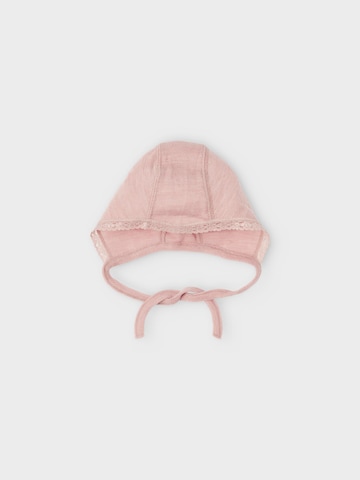 NAME IT Beanie in Pink: front