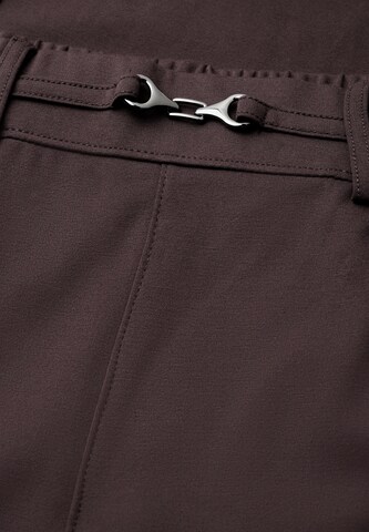 STREET ONE Regular Pants 'Amalia' in Brown