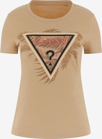 GUESS Shirt in Beige: front