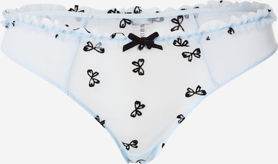 WILD LOVERS Tanga gaćice 'INDRA' u svijetloplava / crna, Pregled proizvoda