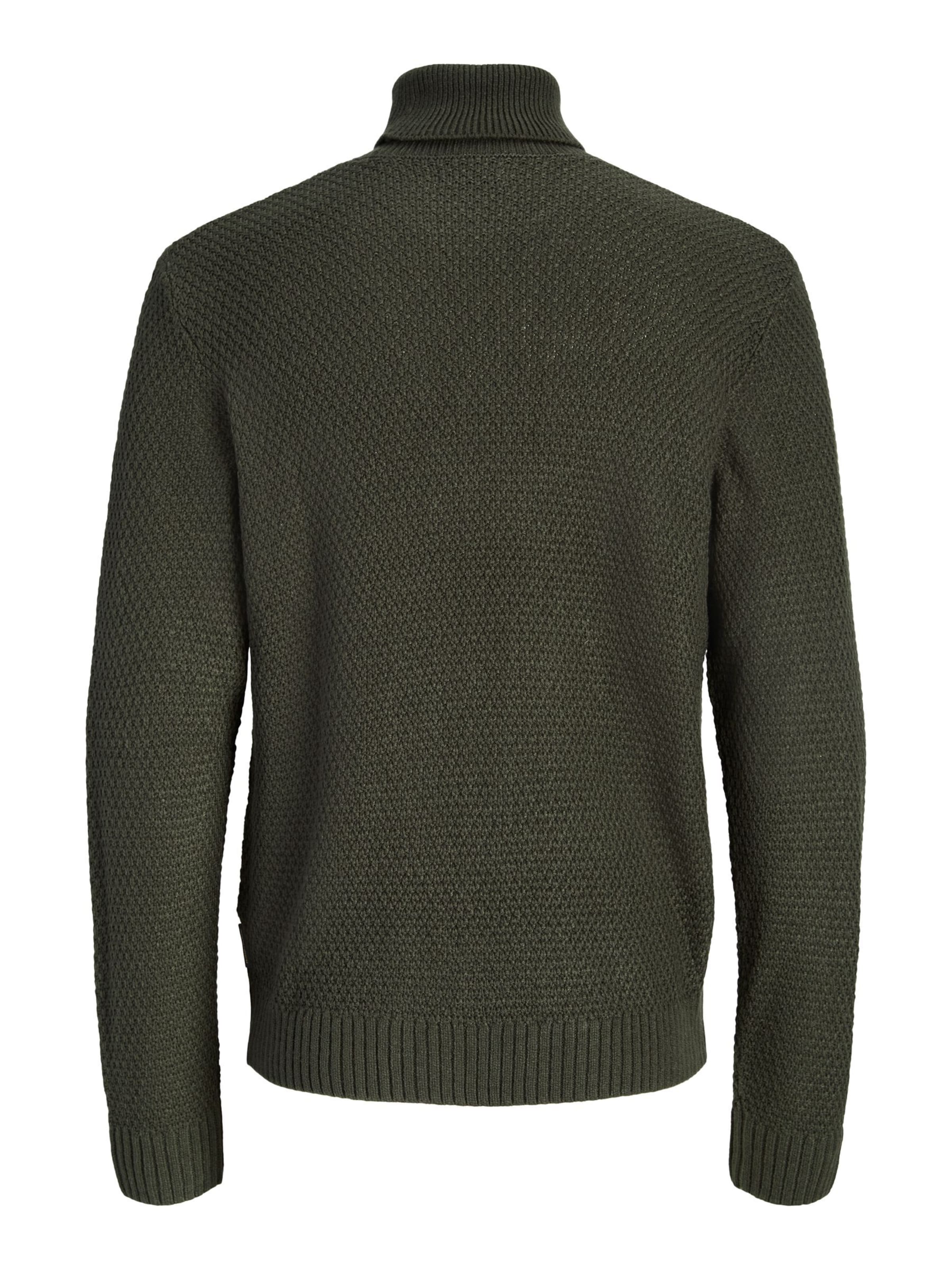 JACK & JONES Sweater 'JJJAMES' in Green
