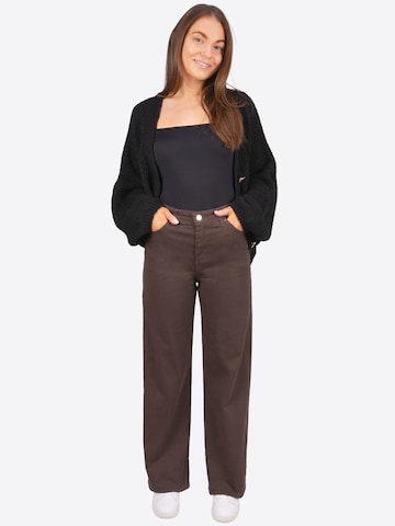 Seasons of April Regular Hosen 'ESTELLE' in Braun