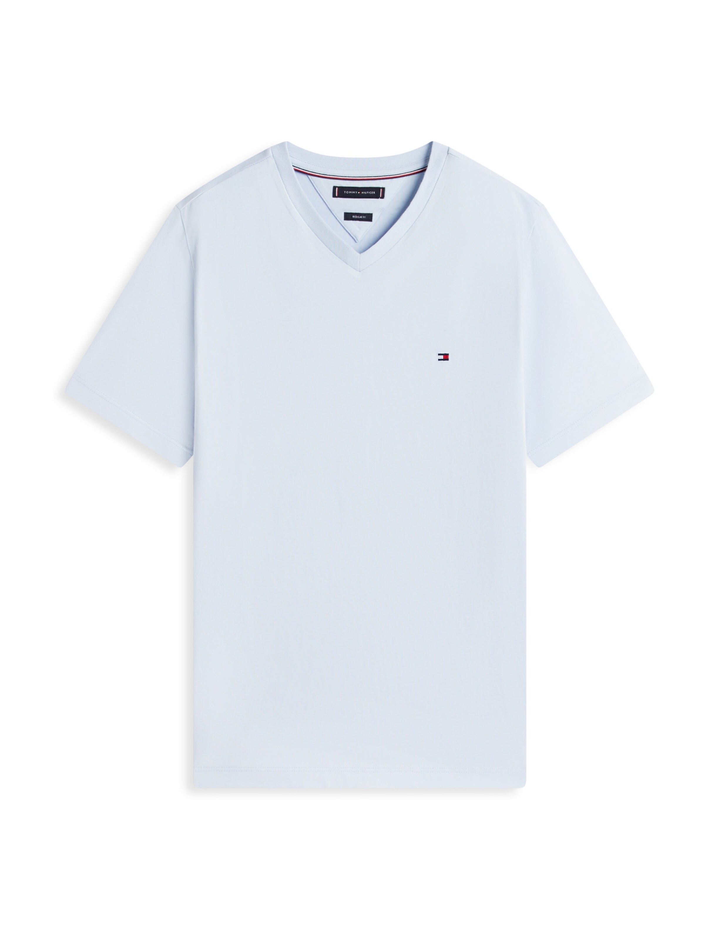 TOMMY HILFIGER Shirt 'ESSENTIAL' in Blauw: voorkant