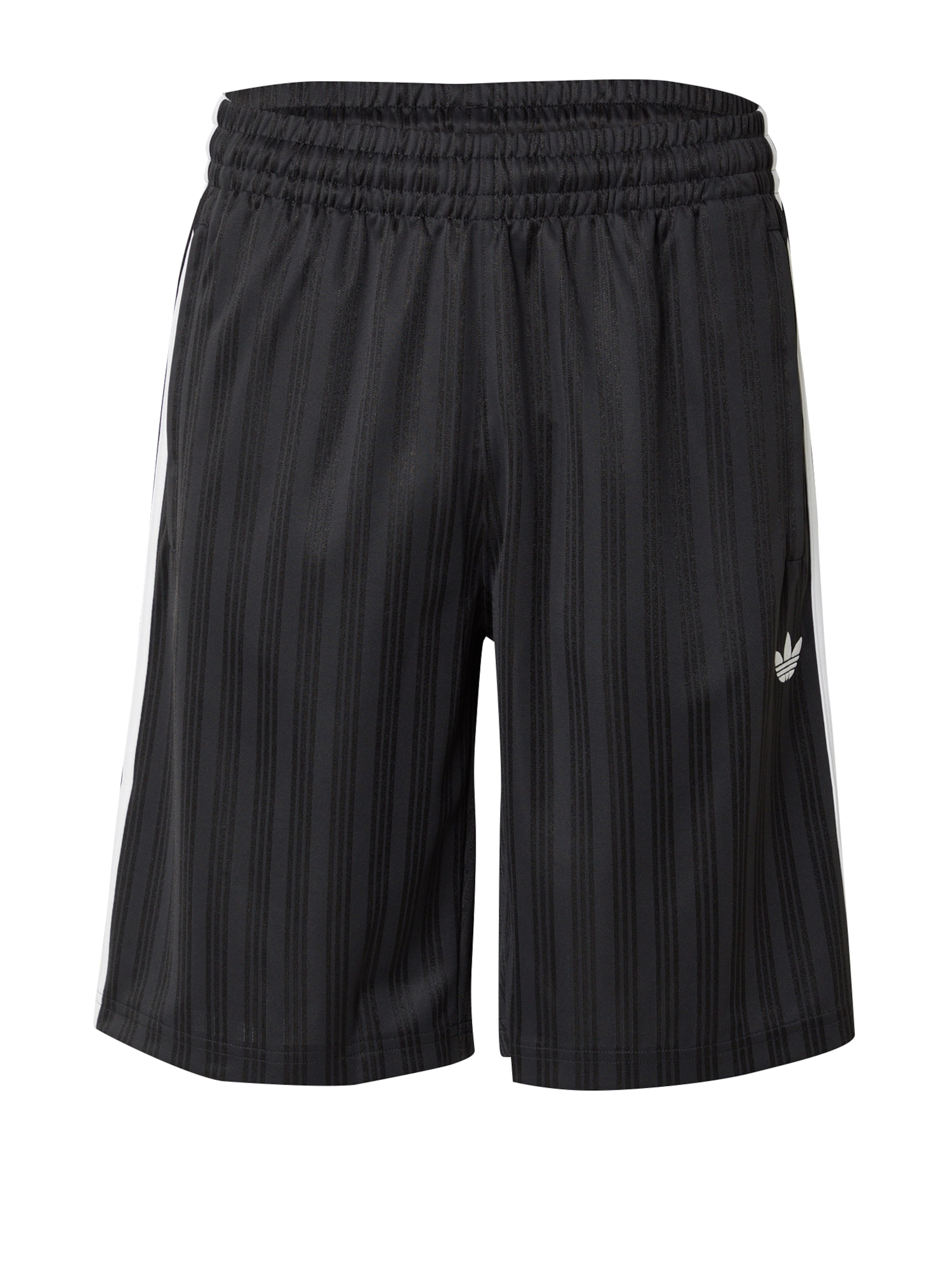 ADIDAS ORIGINALS Regular Trousers in Black: front