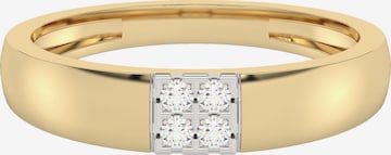 Bague Diam Addict en jaune : devant
