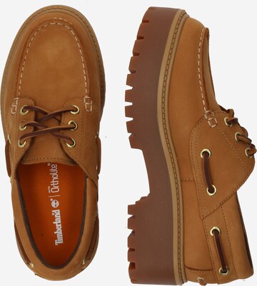 TIMBERLAND Schnürschuh 'STONE STREET' in Braun