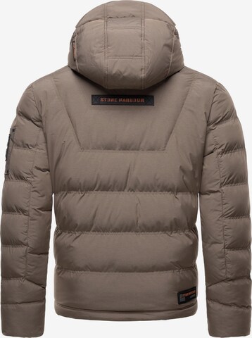 STONE HARBOUR Winter Jacket 'Arvidoo' in Brown