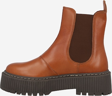 Chelsea Boots 'Alina' Ten Points en marron