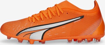 PUMA Voetbalschoen 'Ultra Match' in Oranje: voorkant