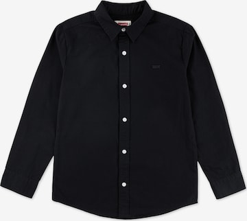 Levi's Kids Button Up Shirt in Black: front