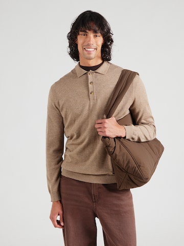 Only & Sons Sweater 'ONSLOUI' in Beige: front