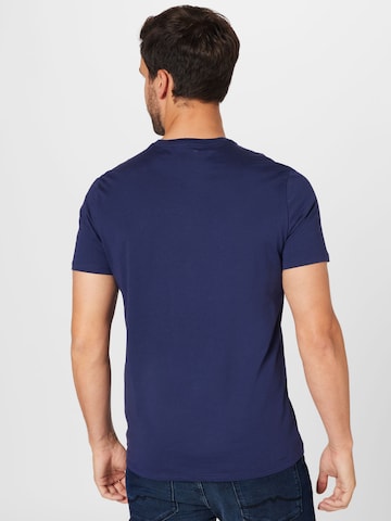 GUESS - Camiseta en azul