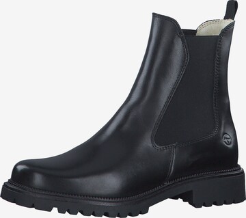 TAMARIS Chelsea boots in Zwart: voorkant