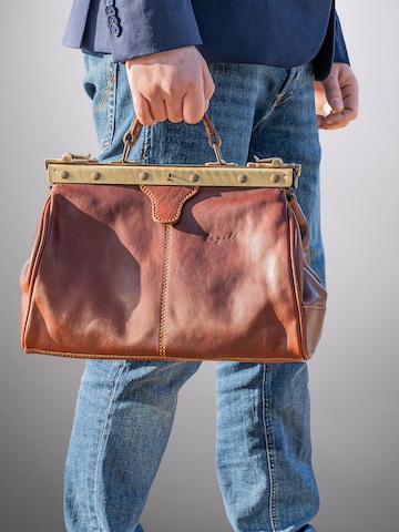 bupell Reisetasche 'Arzttasche Davide'‌‌‌‌‌ in Braun