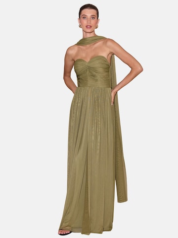 Robe de soirée Lipsy en vert : devant