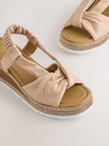 Next Sandal 'Forever Comfort' in Beige