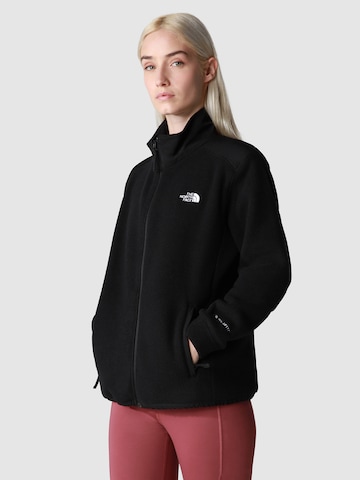 THE NORTH FACE Athletic fleece jacket 'ALPINE' in Black: front