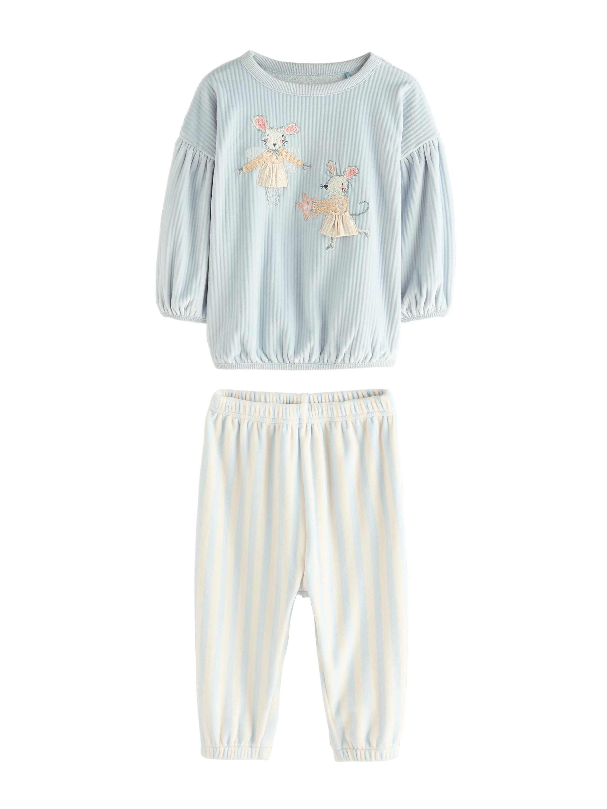 Pigiama di Next in blu: frontale