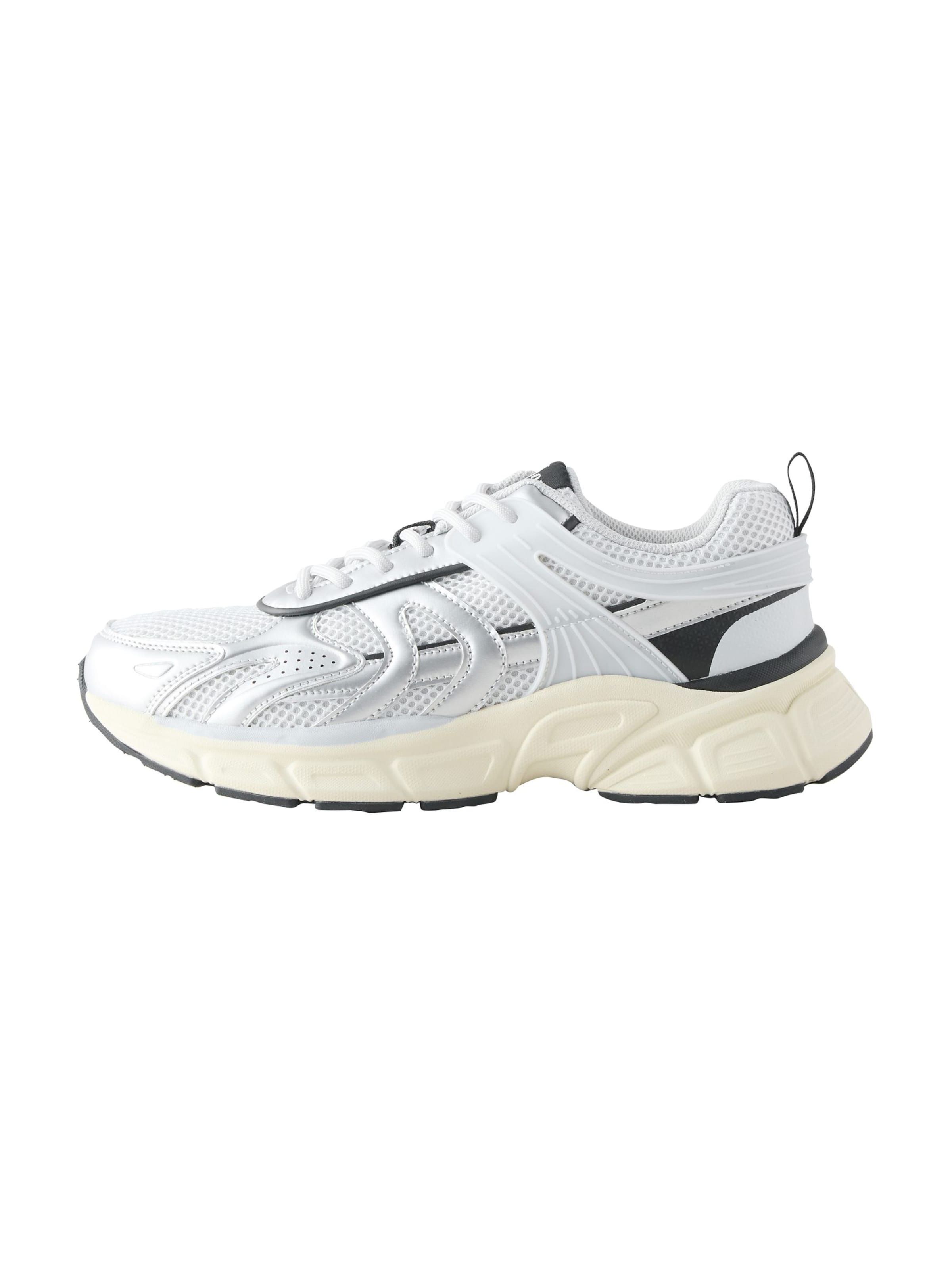 self. Sneakers laag 'Klobige' in 39,5-40 in de kleur Grijs / Zilver / Wit, Productweergave