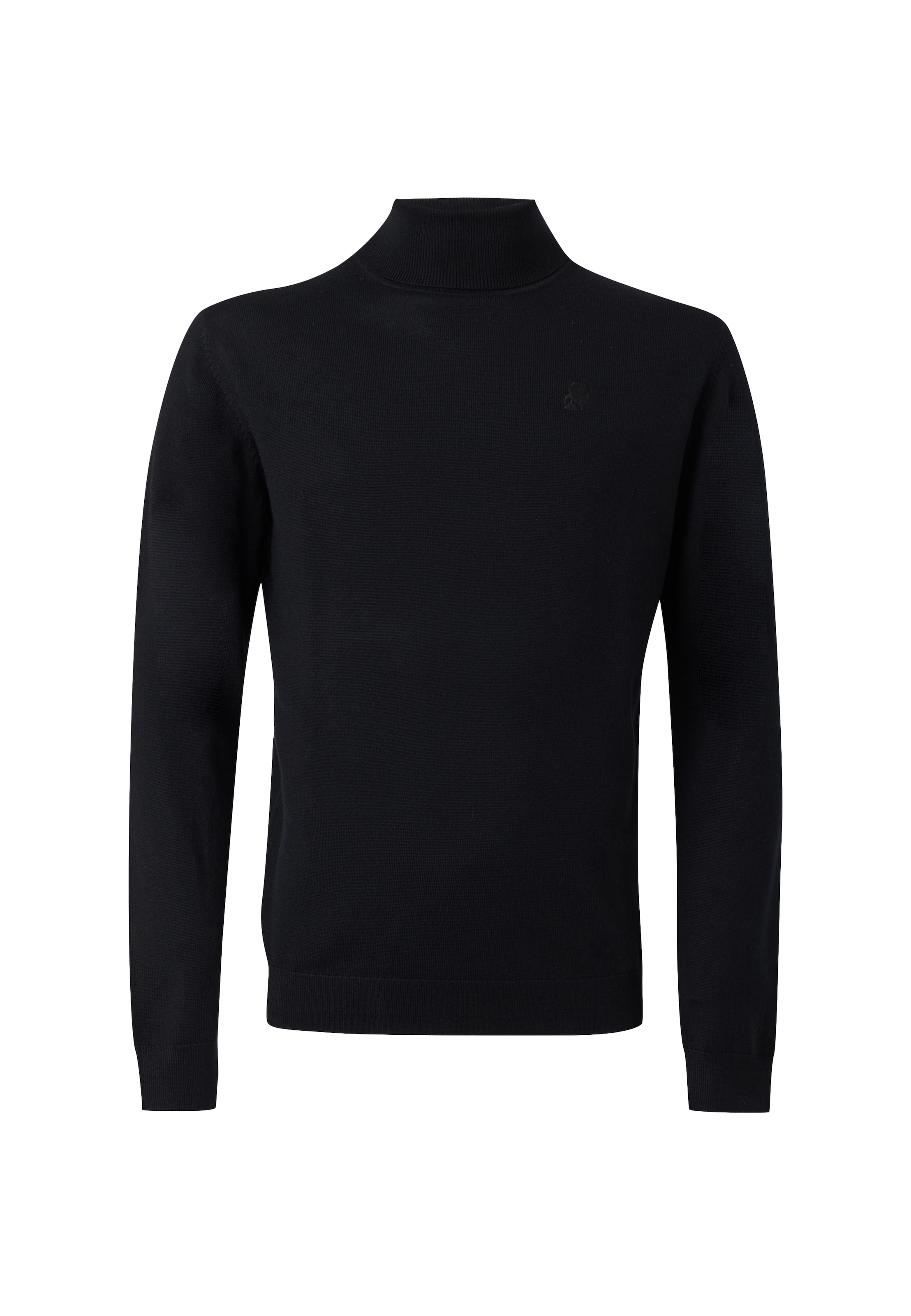 Karl Lagerfeld Sweter w kolorze czarny: przód
