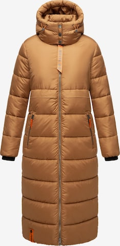 Manteau d’hiver NAVAHOO en marron : devant
