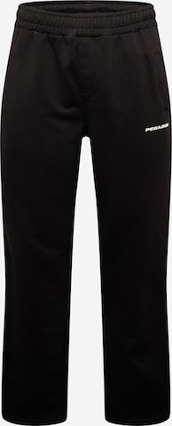 Pegador Regular Trousers in Black: front