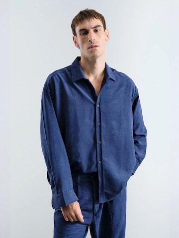 Giesto - Comfort Fit Camisa em azul: frente