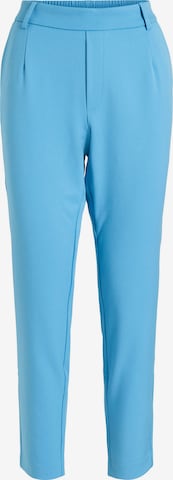 VILATapered Hlače s naborima 'VIVarone' - plava boja: prednji dio