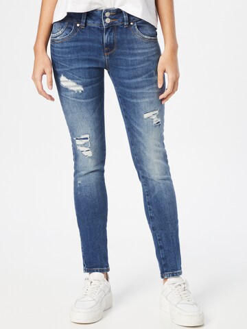 LTB Slimfit Jeans 'Molly' in Blauw: voorkant