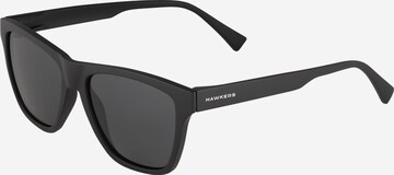 Lunettes de soleil 'Dark ONE LS black frame &  black lenses' HAWKERS en noir : devant