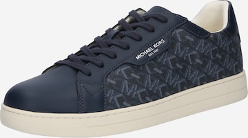 Michael Kors - Zapatillas deportivas bajas 'KEATING' en azul: frente