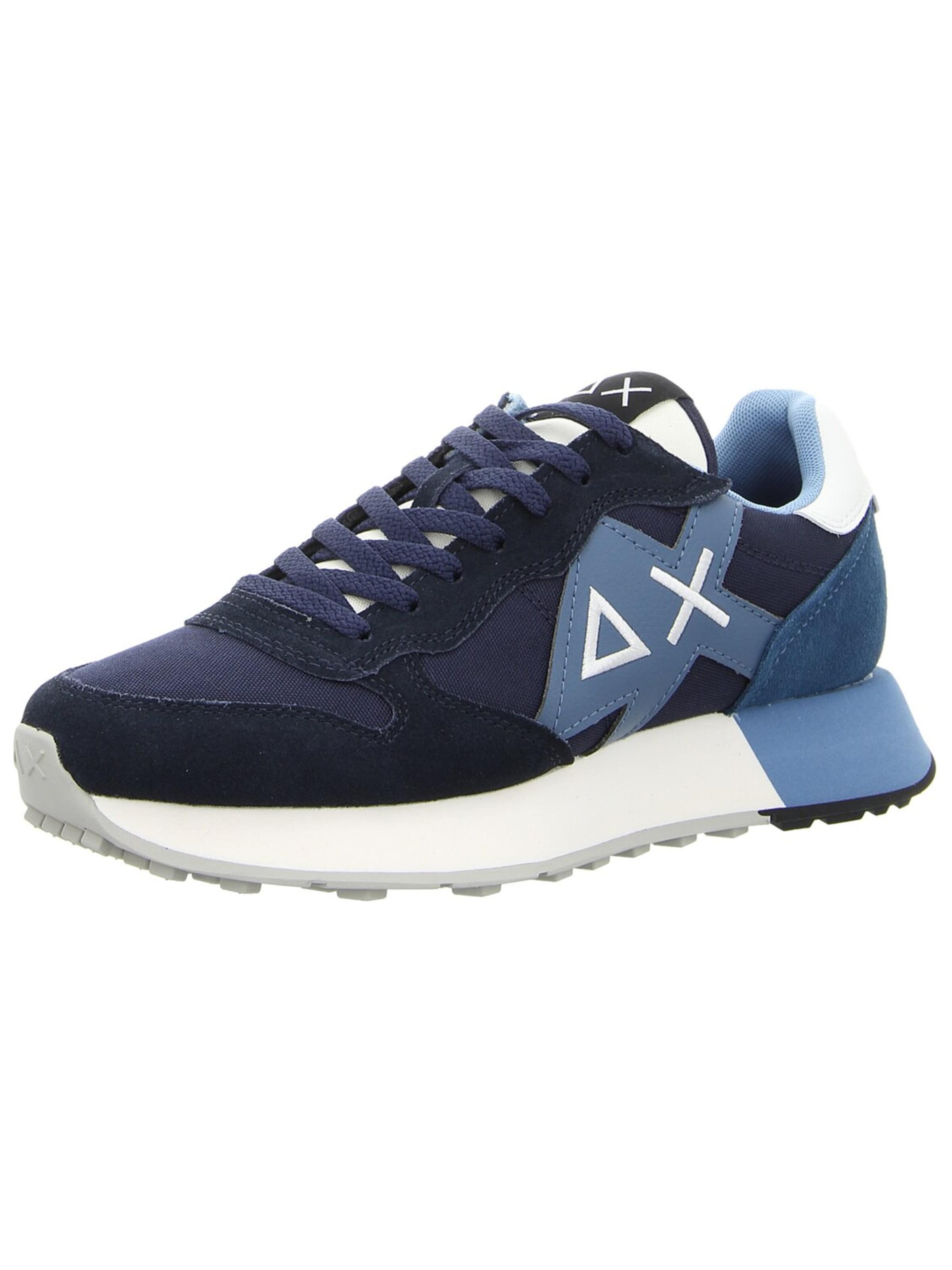 SUN68 Sportlicher Schnürschuh‌‌‌‌‌‌ in Blau: Vorderseite